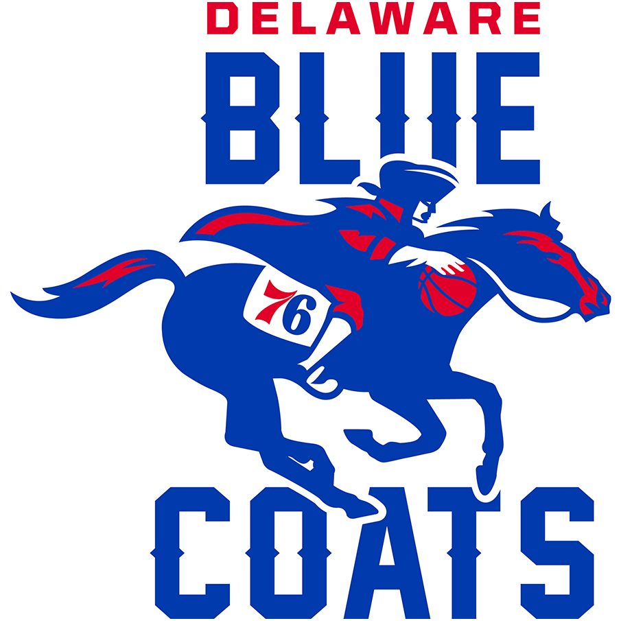 Delaware Blue Coats 2018-Pres Primary Logo iron on heat transfer